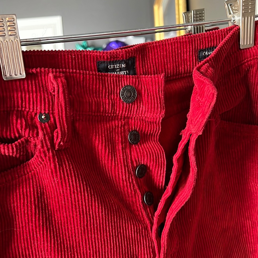 Citizens of Humanity size 25 red